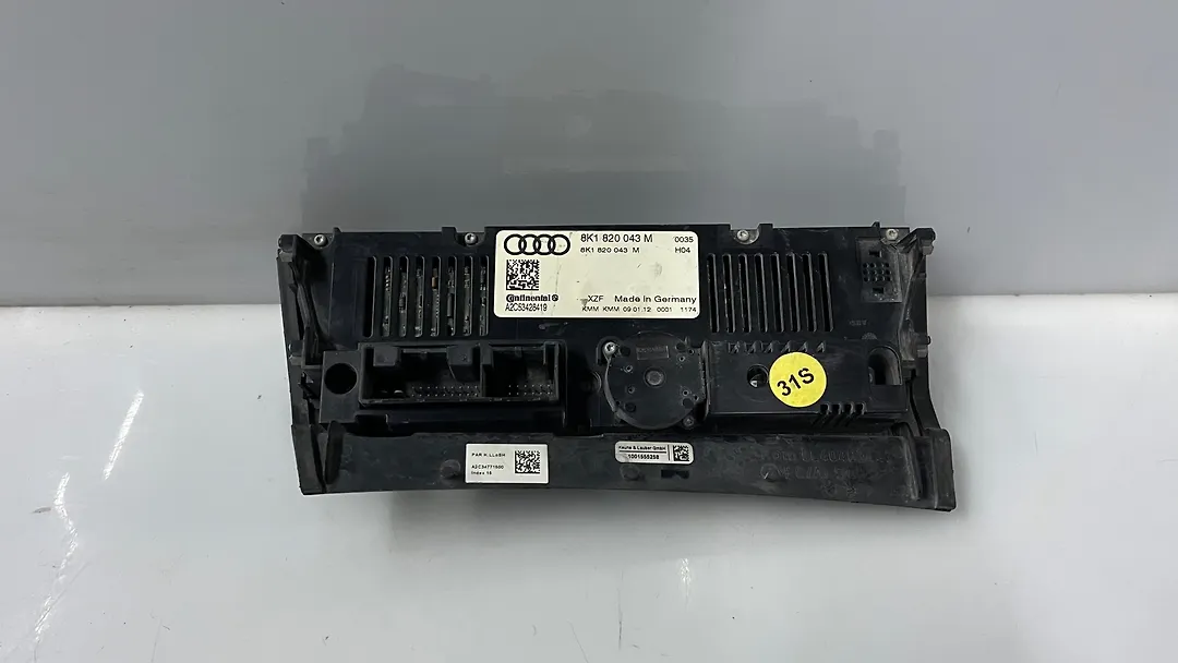 A/C Heater Climate Control Switch - 2012 Audi A5
