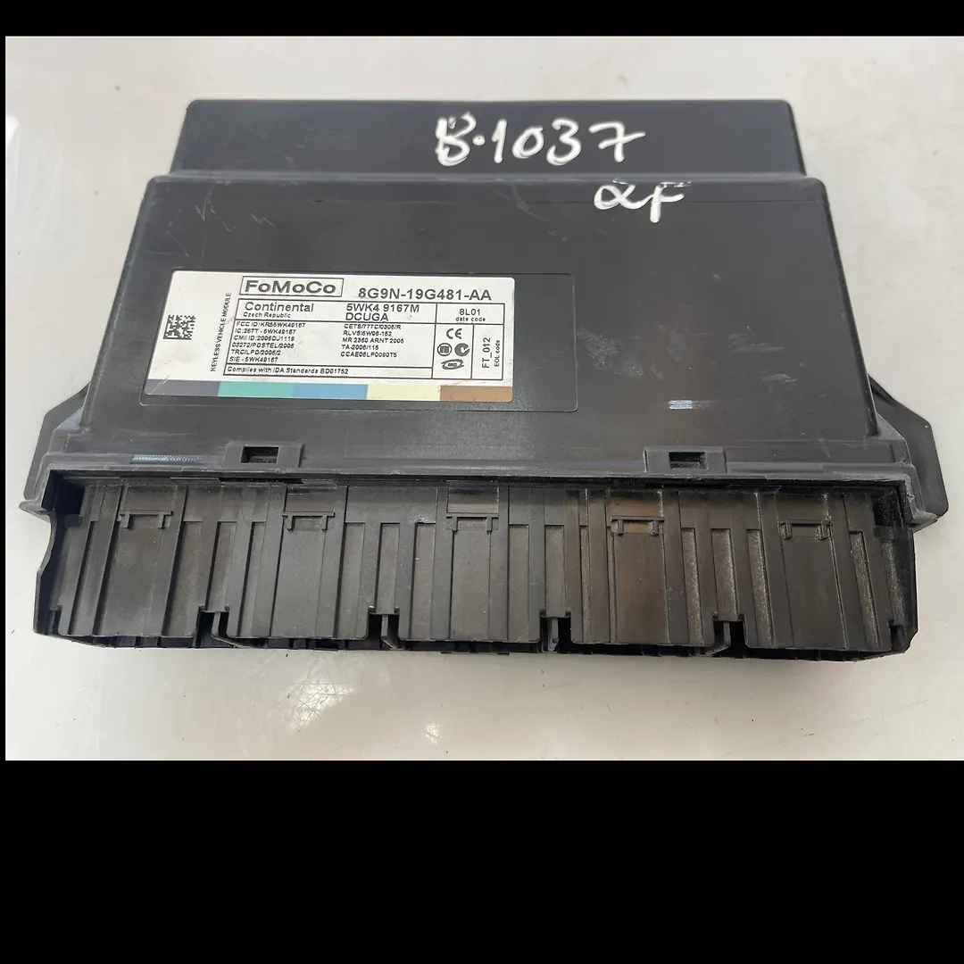 Keyless Control Module  - 2009 Jaguar XF