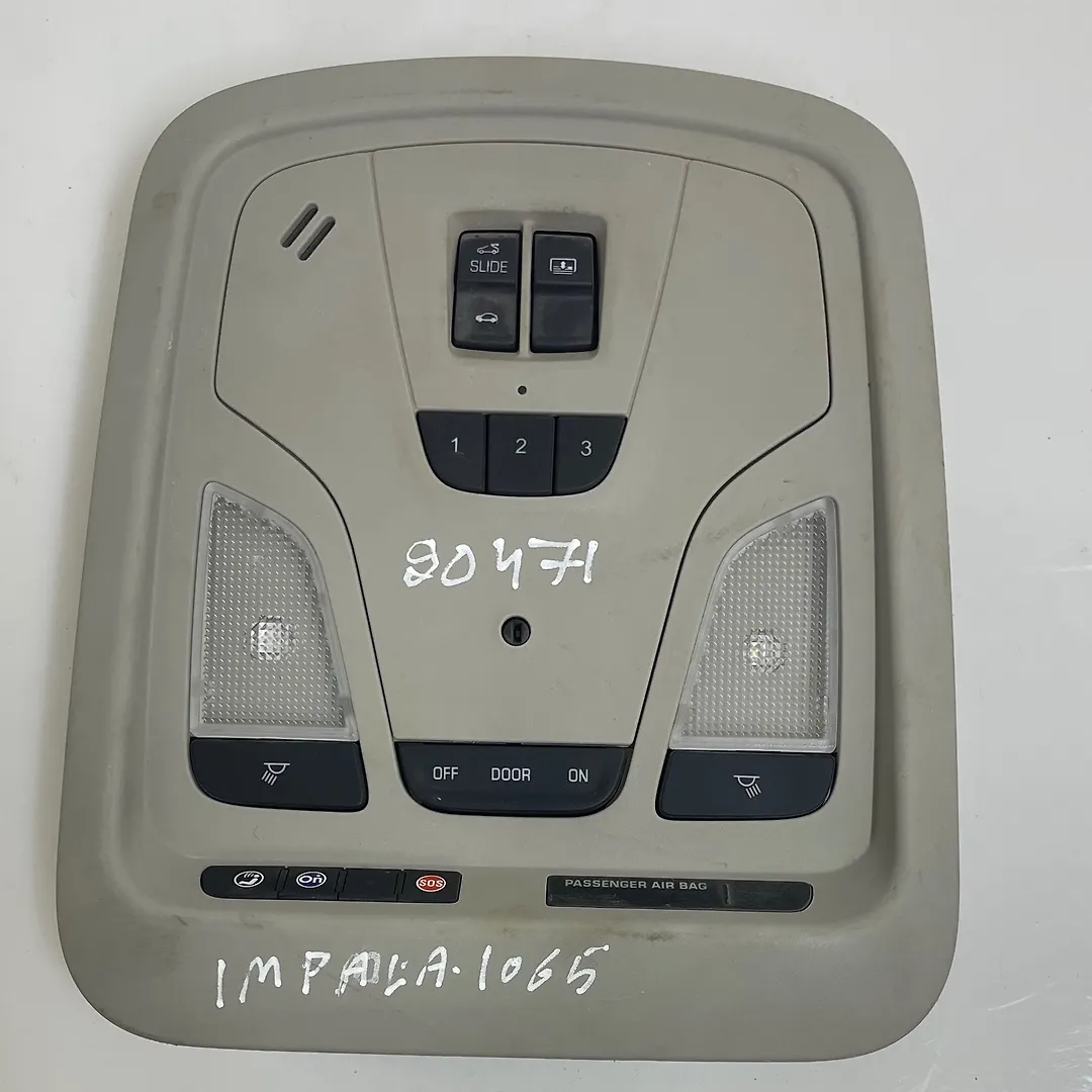 OverHead Console - 2014 Chevrolet Impala LTZ (2LZ)