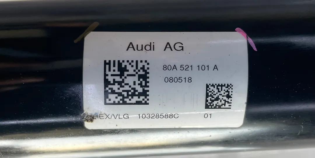 Drive Shaft - 2018 Audi Q5