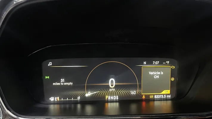 Speedometer - 2017 Lincoln Continental Livery