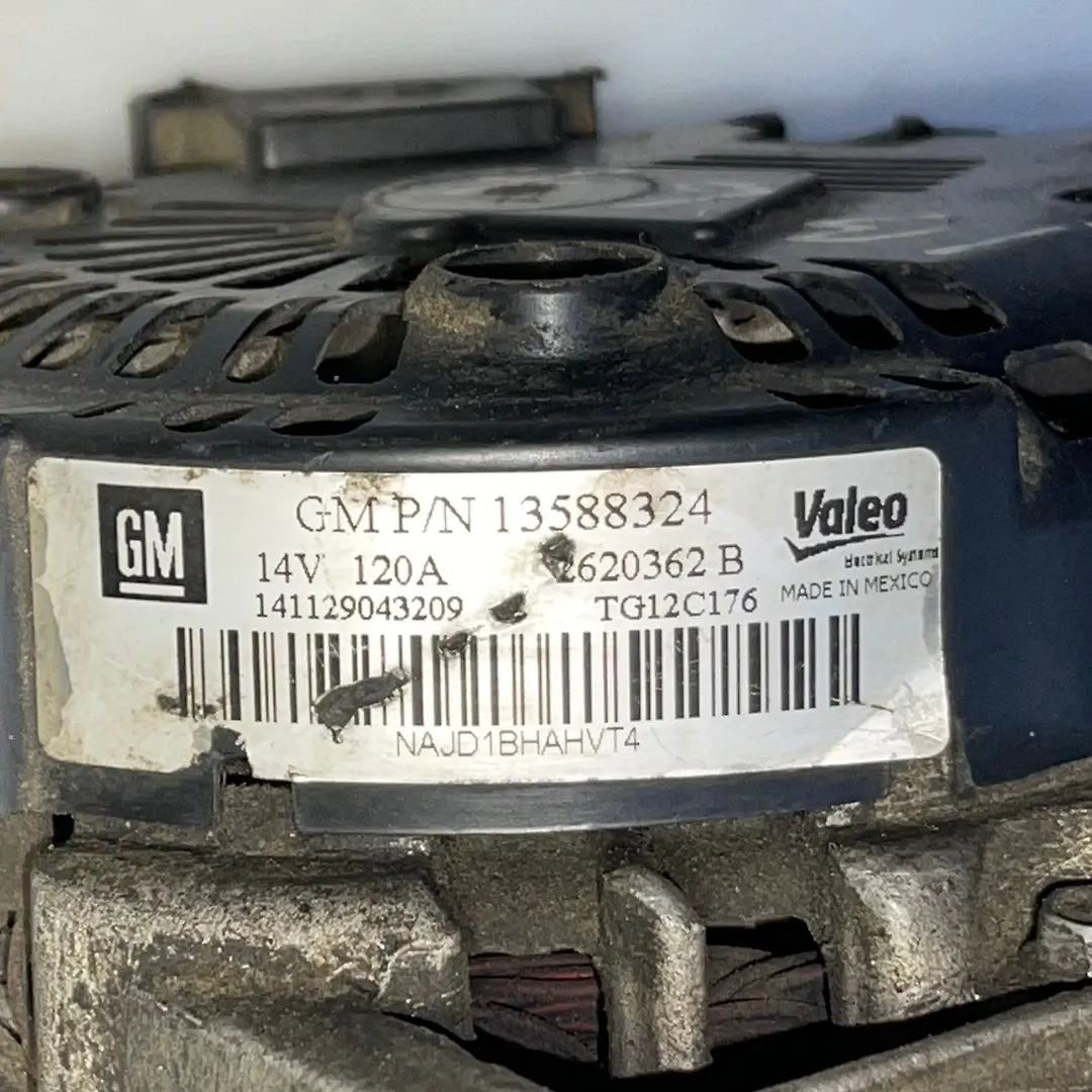 Alternator - 2013 Chevrolet Malibu