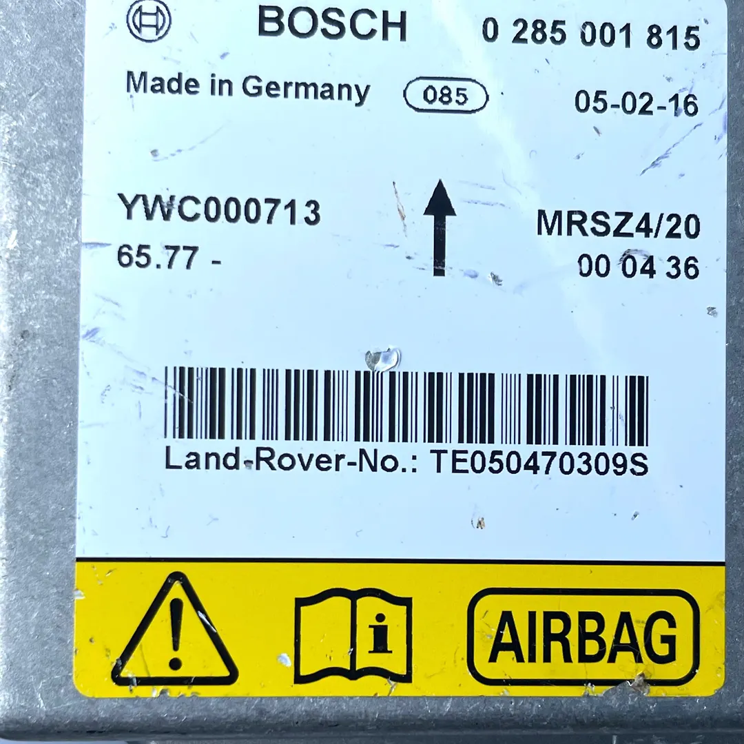 Air bag Module - 2008 Land Rover RANGE ROVER VOGUE