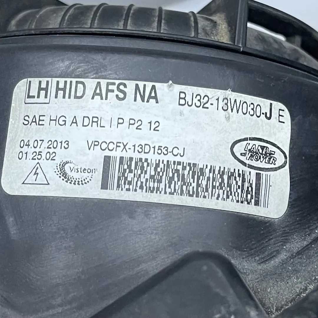 Headlight (LH) - 2013 Land Rover Range Rover Evoque