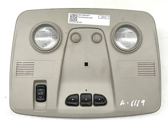 OverHead Console - 2015 GMC Acadia