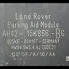 Parking Assist Control Module - 2013 Jaguar XJ