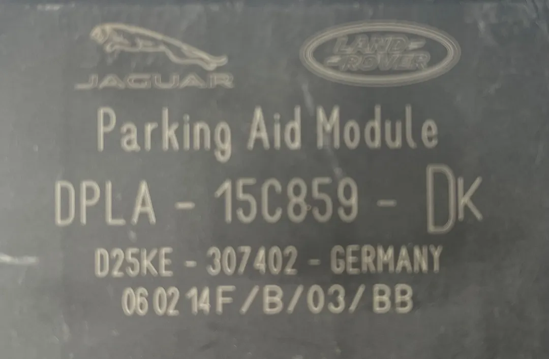 Parking Assist Control Module - 2014 Land Rover RANGE ROVER SPORT