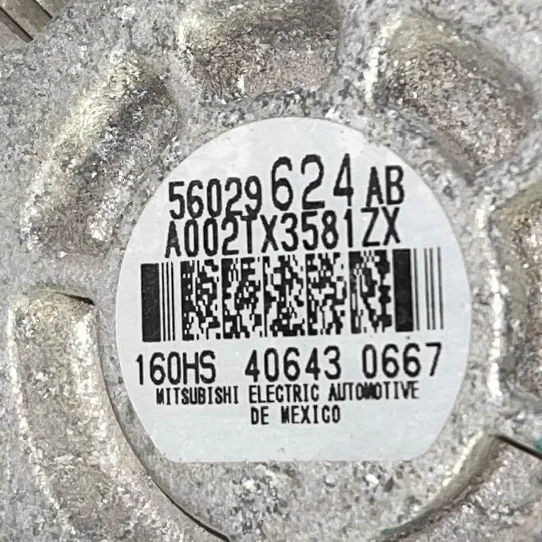 Alternator - 2016 Chevrolet Cruze LS