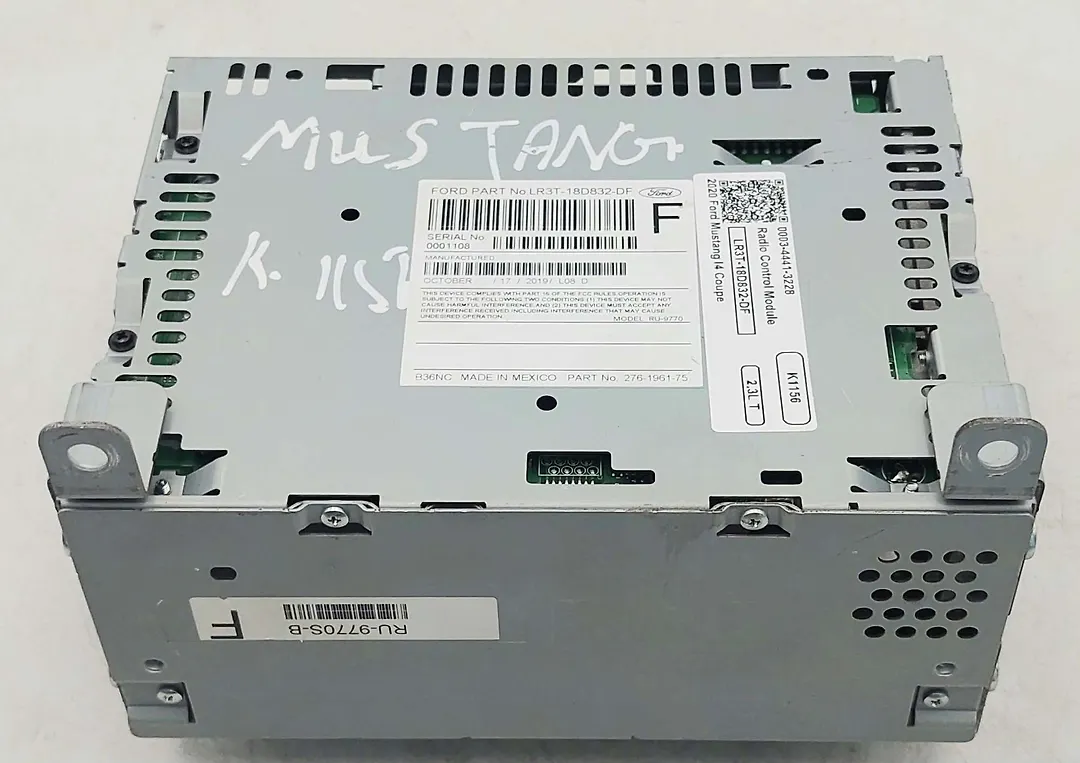 Radio control module - 2020 Ford Mustang I4 Coupe