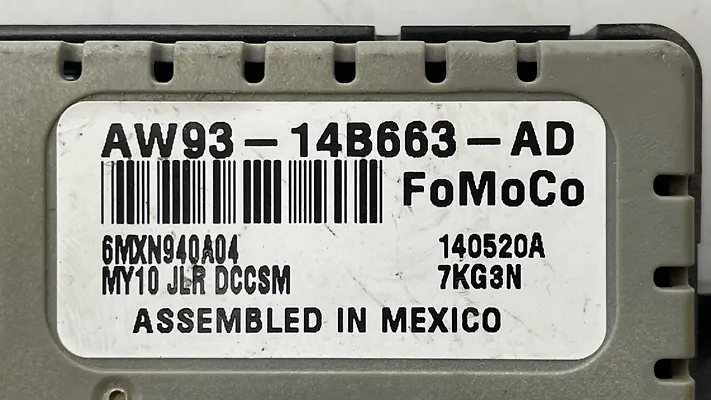 Seat Cool & Heat Control Module - 2013 Jaguar XJ