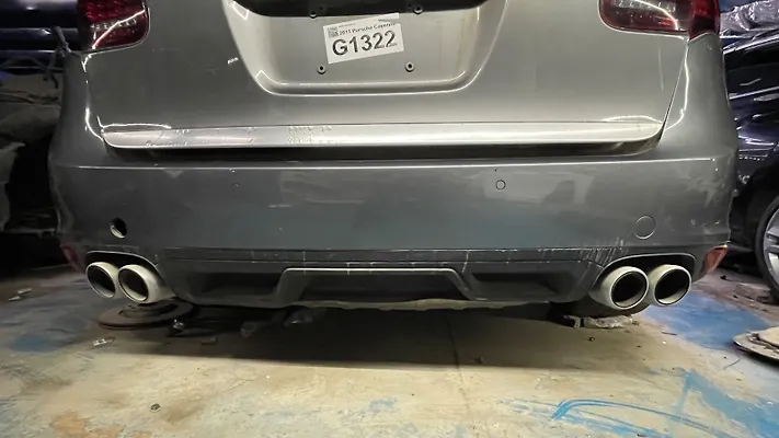 Rear Bumper - 2011 Porsche Cayenne S