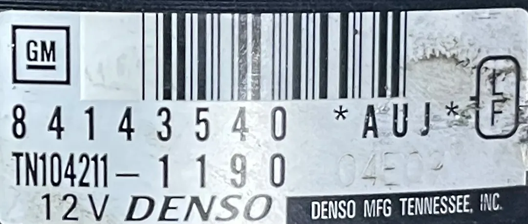 Alternator - 2015 GMC DENALI