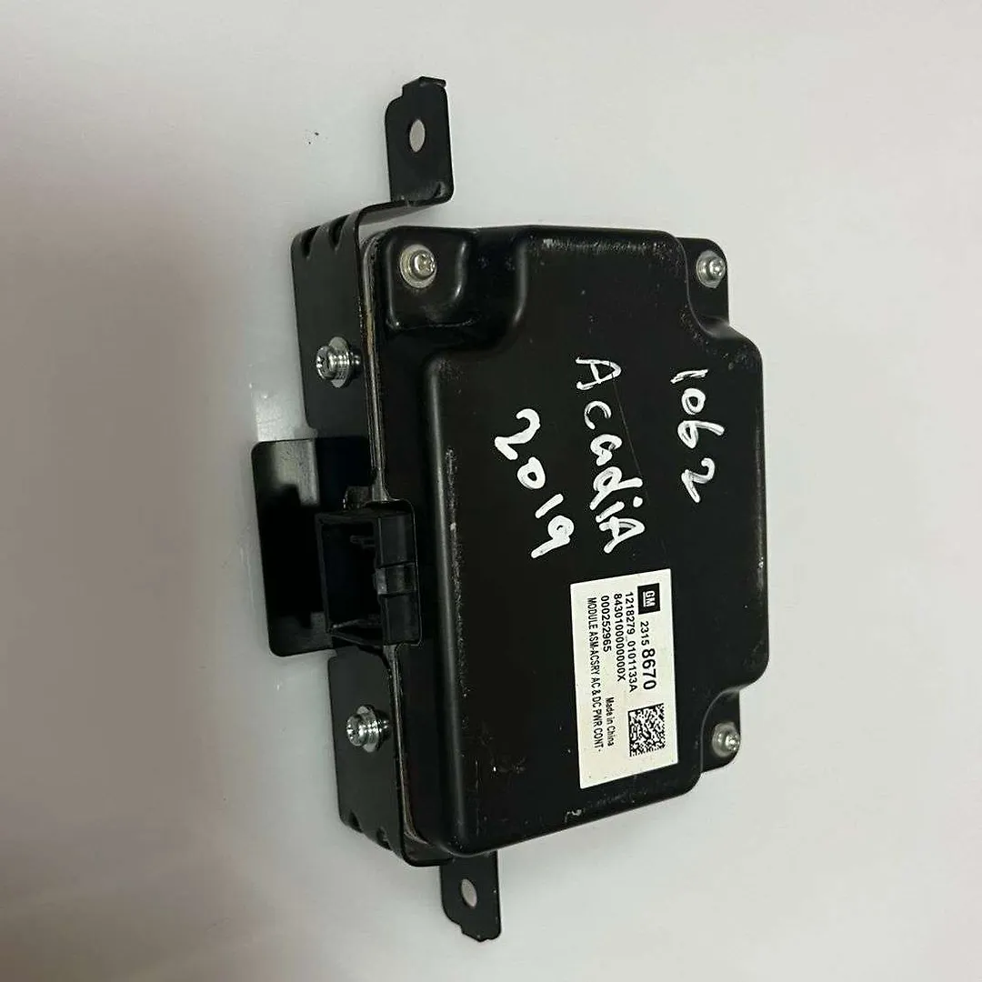  AC and DC Power Control Module - 2019 GMC Acadia