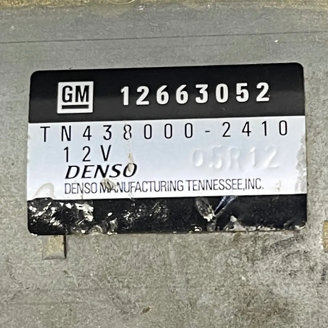 Starter Motor - 2015 Chevrolet Impala