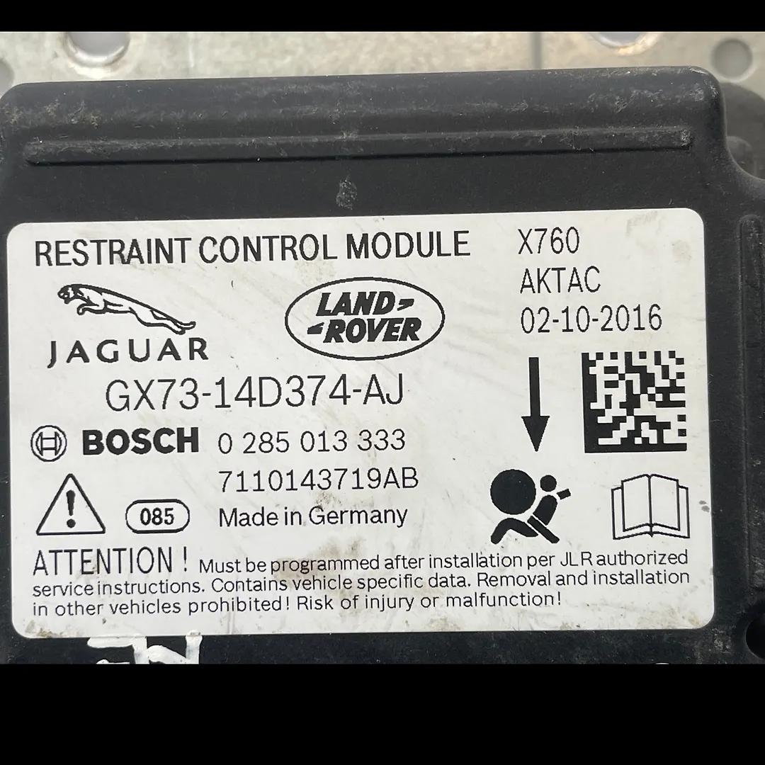Air bag Module - 2017 Jaguar XE