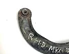 Upper control arm rear - 2016 Lincoln MKX Reserve
