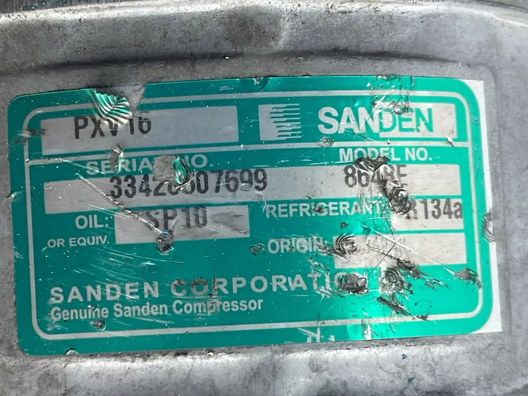AC Compressor - 2008 Land Rover RANGE ROVER VOGUE