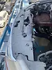 Radiator cover baffle - 2013 Nissan Pathfinder