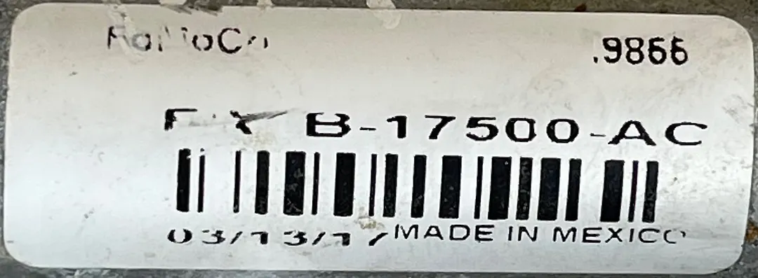 Windshield wiper motor - 2016 Lincoln MKX Reserve