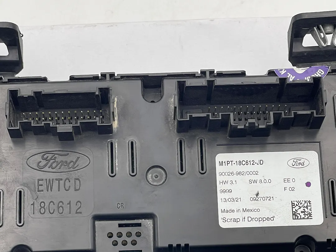A/C Heater Climate Control Switch - 2021 Ford Bronco Sport OUTER BANKS