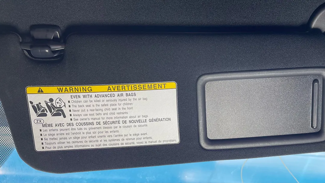 Sun visor - 2021 Lexus NX F Sport Comfort