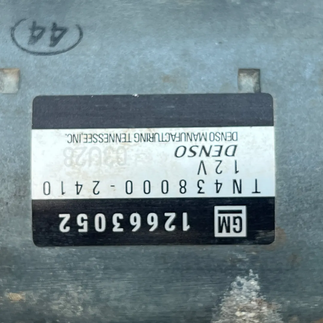 Starter Motor - 2017 Chevrolet Impala