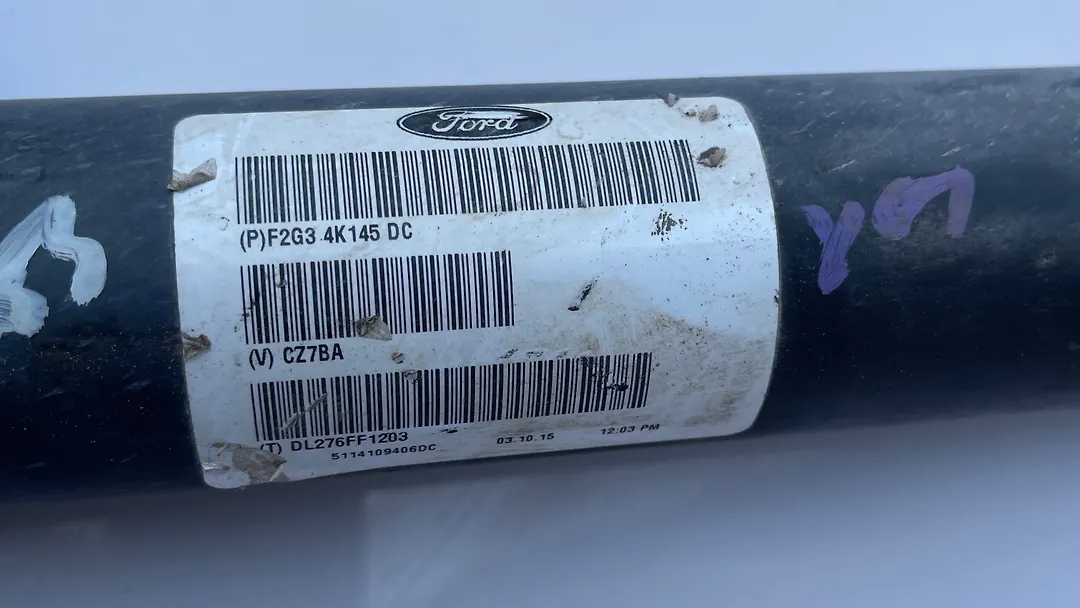 Drive Shaft - 2017 Lincoln Continental Select