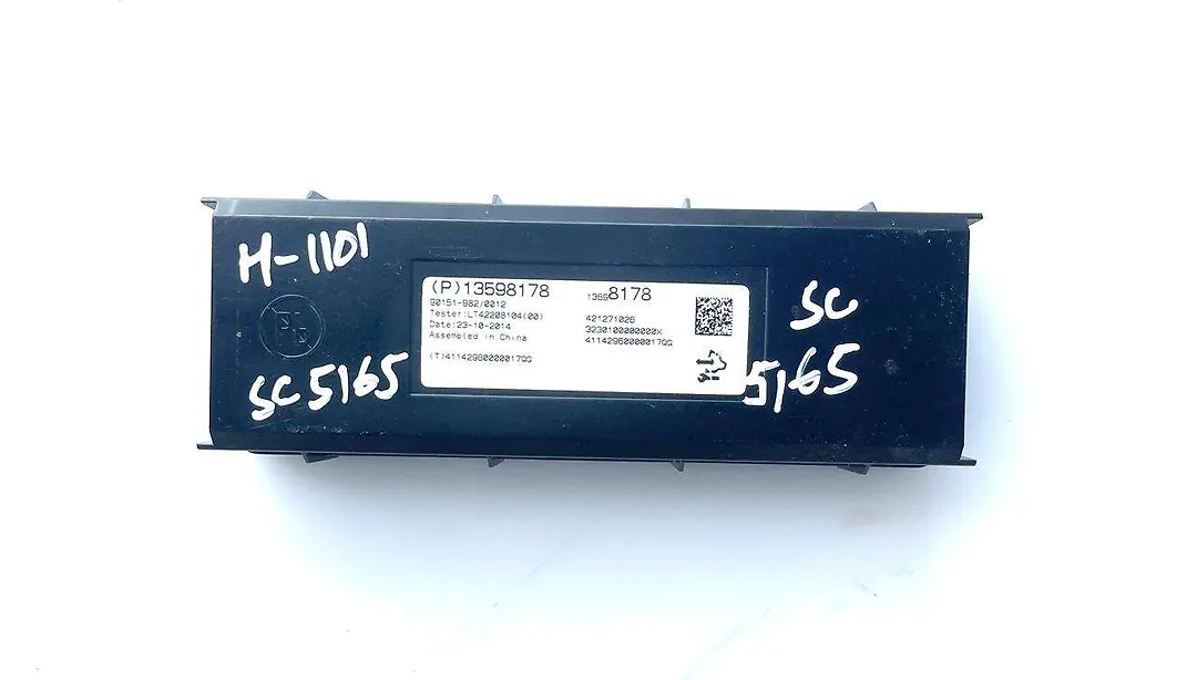 Climate Control module - 2015 GMC Sierra DENALI