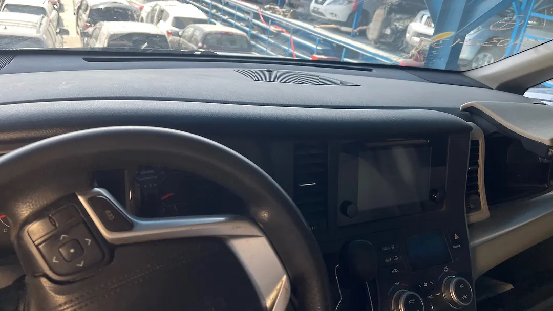 Dashboard  - 2017 Toyota Sienna LE