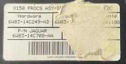 Seat Control Module - 2009 Jaguar XF