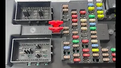 Fuse box - 2013 Land Rover RANGE ROVER SPORT