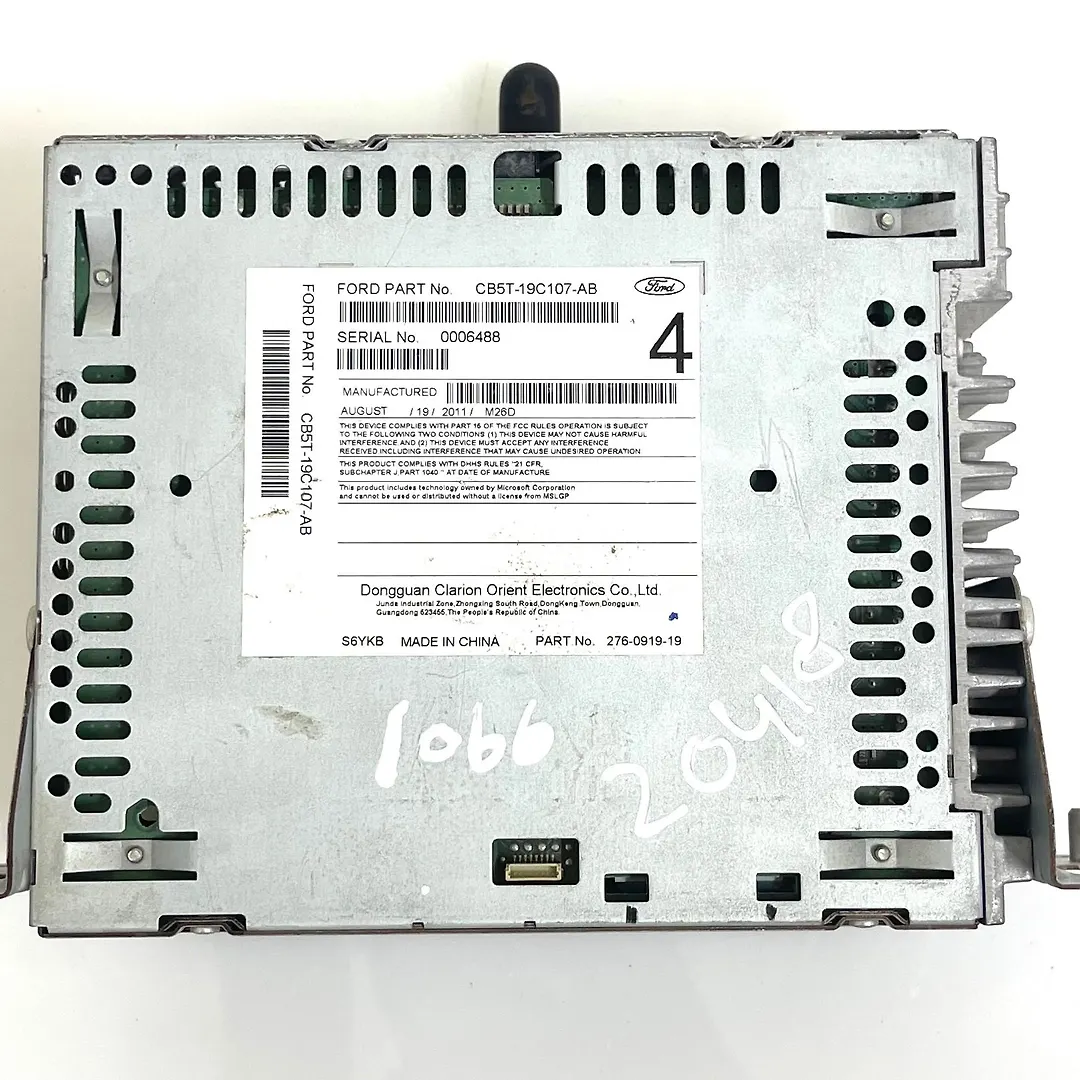 Radio FM CD Player Receiver - 2012 Ford Explorer Base