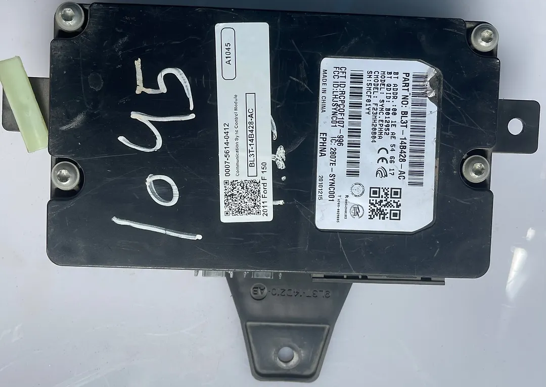 Communication Sync Control Module - 2011 Ford F-150