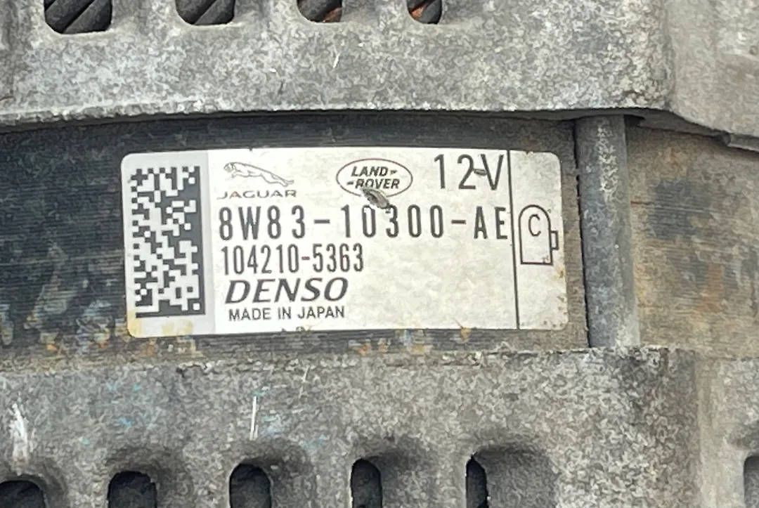 Alternator - 2012 Jaguar XF