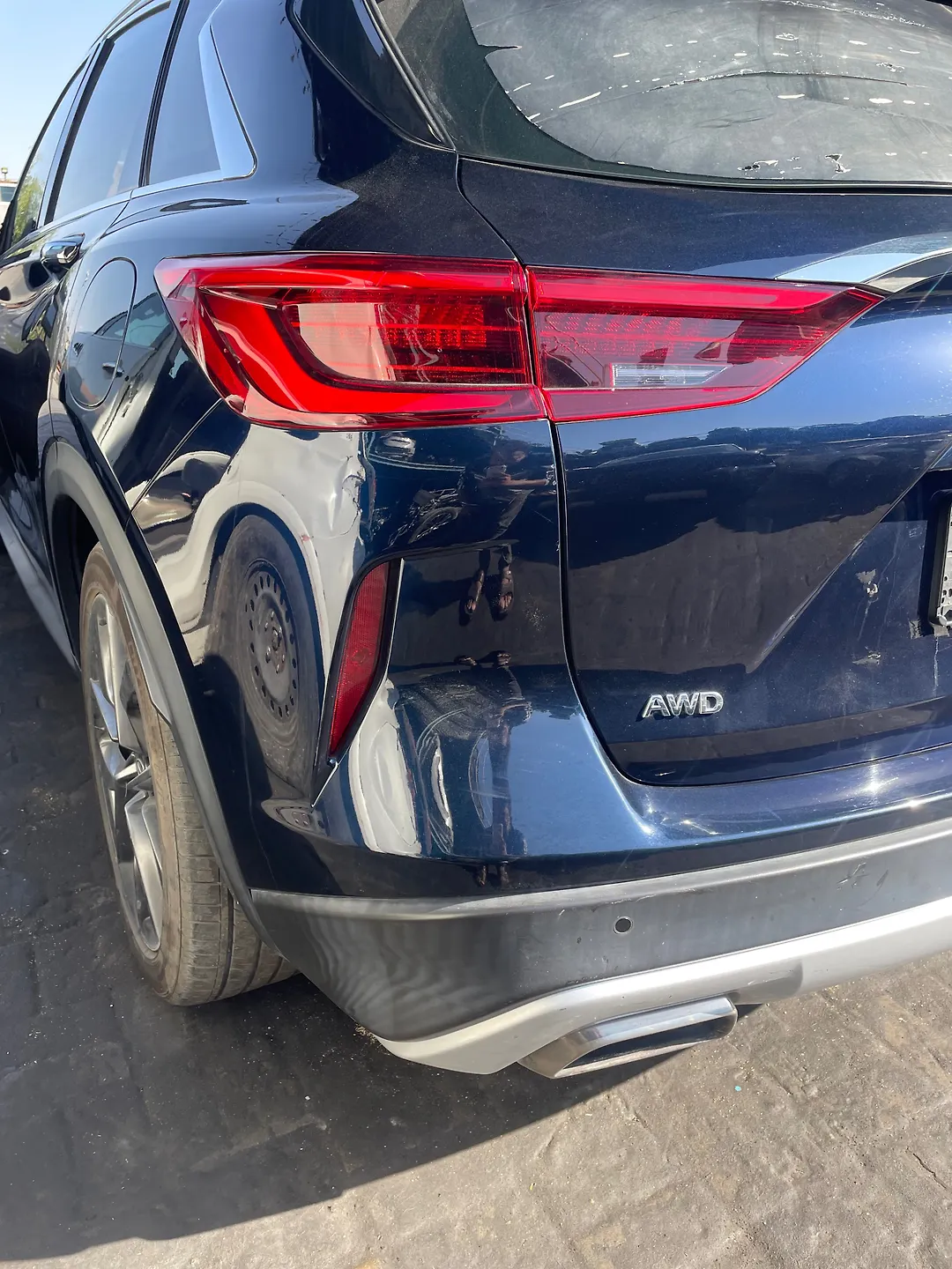 Rear Bumper - 2021 Infiniti QX50