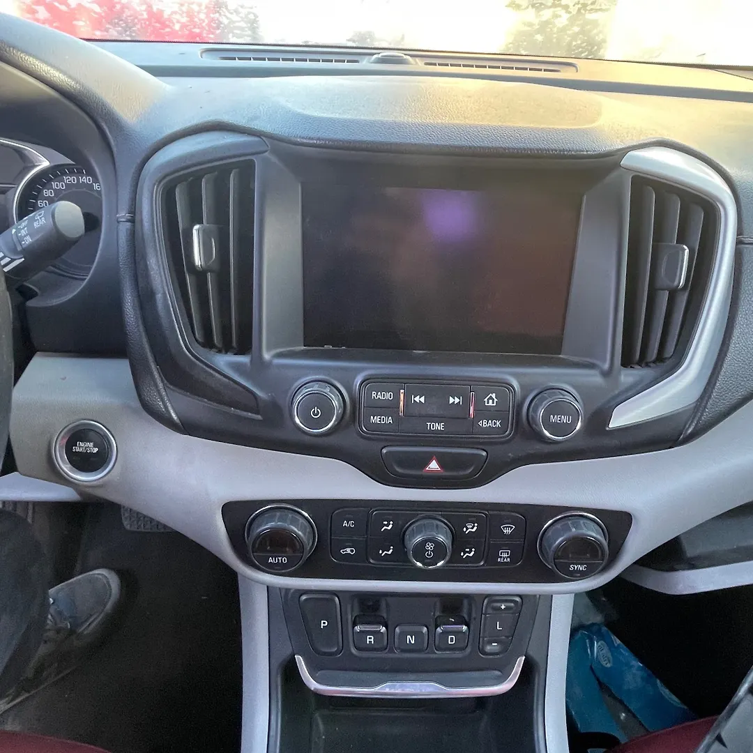 Info-gps-tv screen - 2018 GMC Terrain Export Only