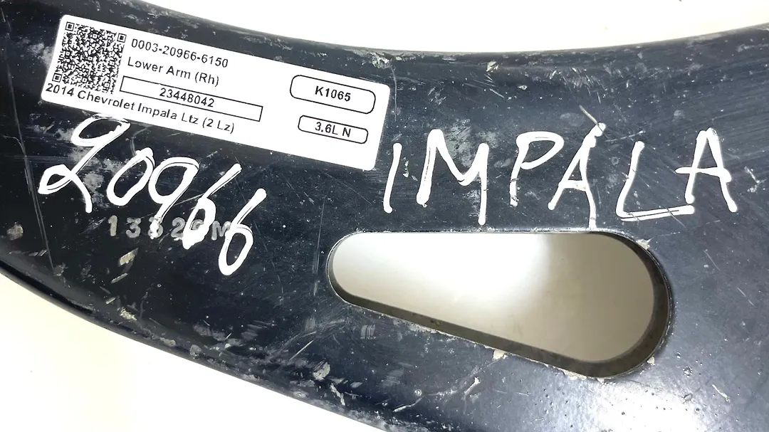 Lower arm (RH) - 2014 Chevrolet Impala LTZ (2LZ)