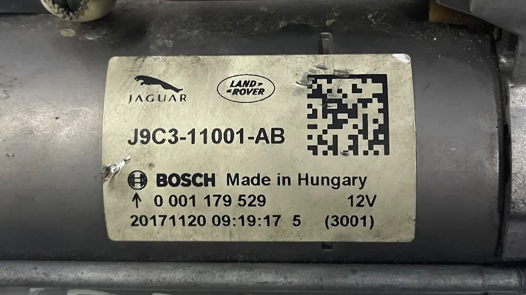 Starter Motor - 2018 Jaguar E-Pace
