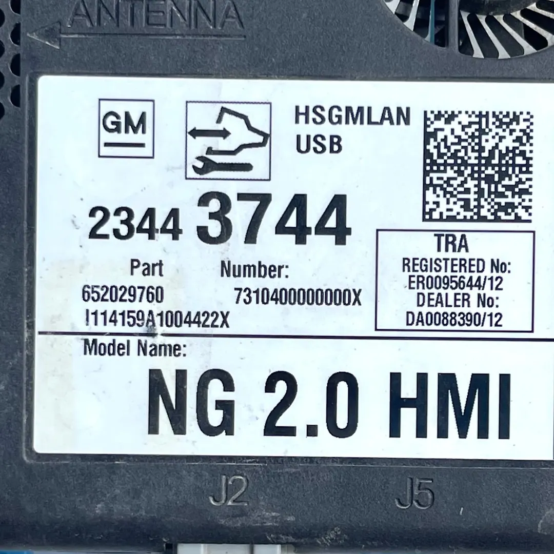 HMI (Human Machine Interface Module) - 2015 GMC DENALI