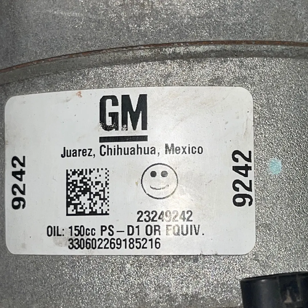 AC Compressor - 2019 GMC Terrain SLE AWD