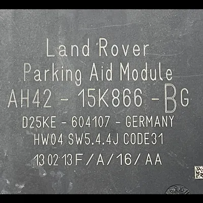 Parking Assist Control Module - 2013 Jaguar XJ