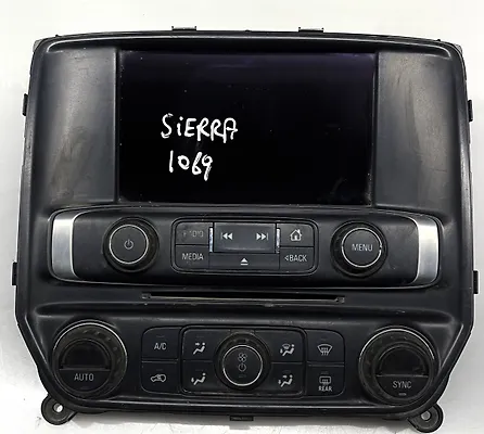 A/C Heater Climate Control Switch - 2015 GMC Sierra