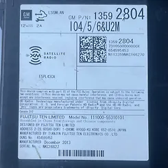 Radio FM CD Player Receiver - 2014 Chevrolet Impala