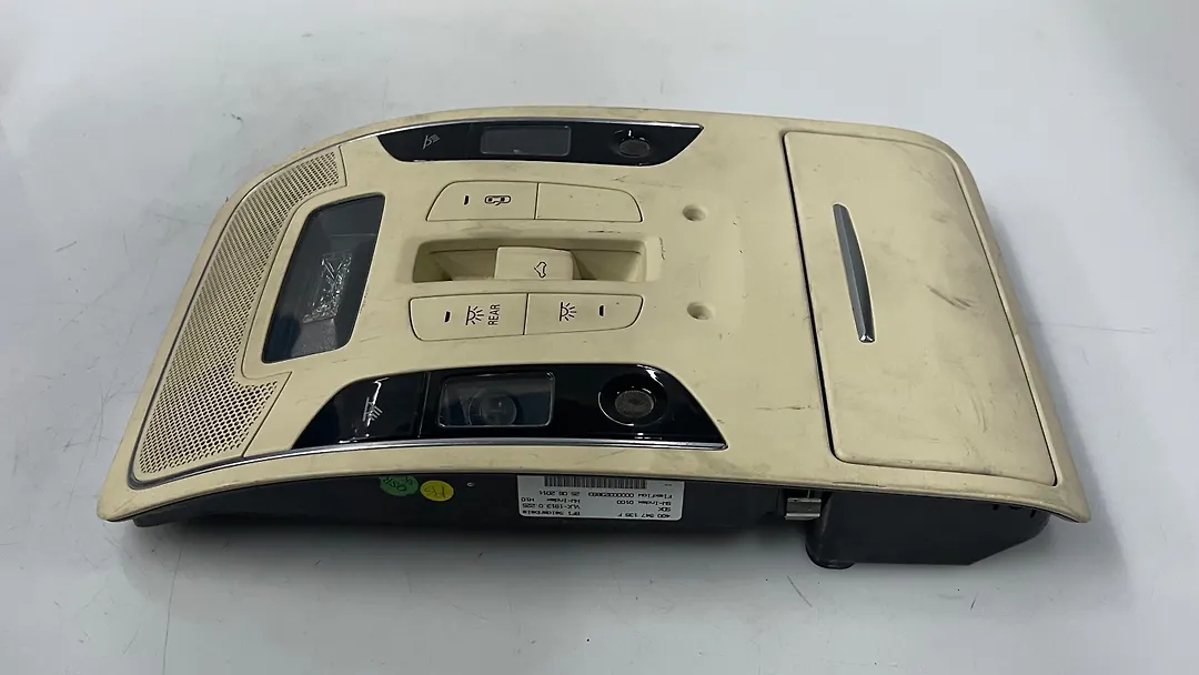 Overhead Console - 2012 Audi A6