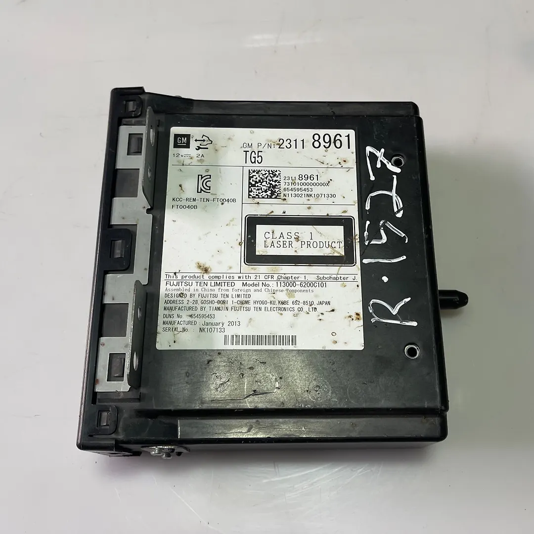 Radio FM CD Player Receiver - 2014 Chevrolet Impala