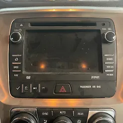 Info-gps-tv screen - 2013 GMC Acadia 