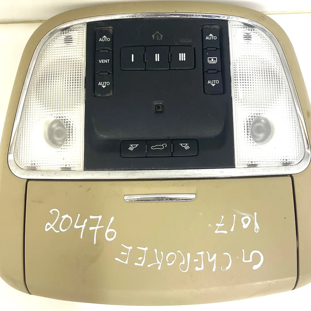 OverHead Console - 2011 Jeep Grand Cherokee 70TH ANNIVERSARY