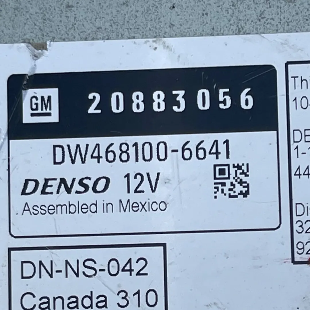 Navigation DVD player - 2011 GMC Sierra