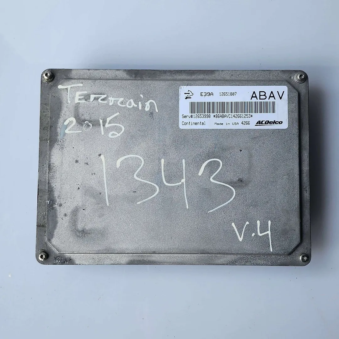 Security System (Complete) - 2015 GMC Terrain
