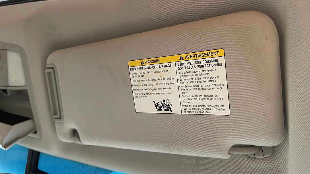 Sun visor - 2013 Infiniti QX56